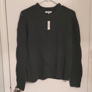 Dark Green Madewell Sweater